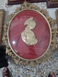 SOTTOPREZZO QUADRO MADONNA PLACATO OTO 24CARATI