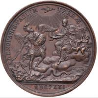 Medaglia Papali Innocenzio XII medaglia 1721