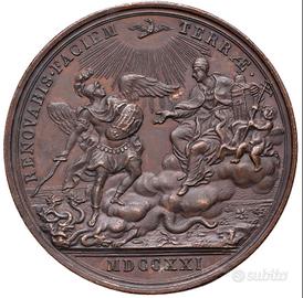 Medaglia Papali Innocenzio XII medaglia 1721