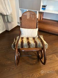 Sedia a Dondolo Vintage