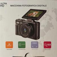 Macchina fotografica per foto 64MB e video 4K