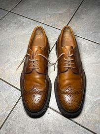 Scarpe in pelle Hobson con suola Vibran misura 43