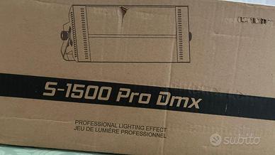 Luce strobo S-1500 Pro Dmx 4 faretti colorati