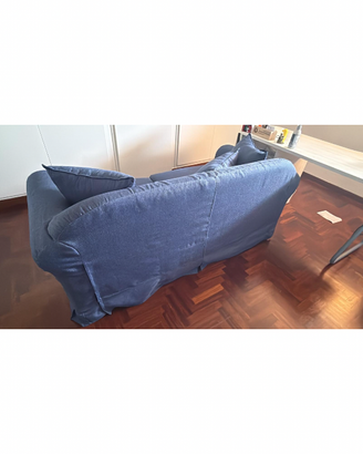 Divanoletto blu confalone- sfoderabile