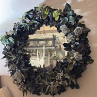 Specchio Antico a Ghirlanda Epoca 1900