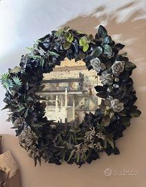 Specchio Antico a Ghirlanda Epoca 1900