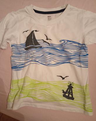 maglietta estiva bambino 3-4 anni