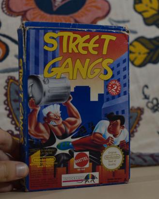 Street Gangs NES PAL A Scatola + Poster NO Manual