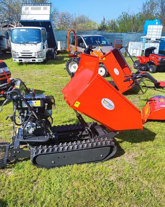 minidumper cingolato port 5 ql rib idraulico