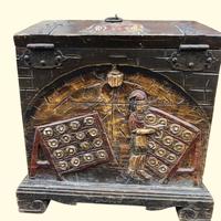 SCRIGNO DI RAPPRESENTANZA CON MARCATURE DOGANALI