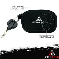 Portachiavi Autodomy in neoprene per moto/auto