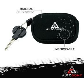 Portachiavi Autodomy in neoprene per moto/auto