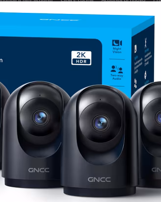 Telecamera WiFi Interno 2.4/5GHz Visione Notturna 