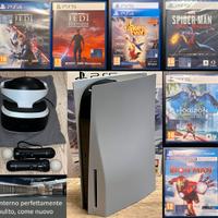 Bundle PS5 + VR + Controller + Giochi