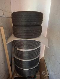 6 gomme + 4 cerchi fiat croma