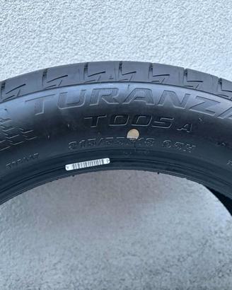 4x Pneumatici Bridgestone Turanza T005A 215/55 R18