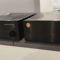 Gold note ds10 evo + pa10 pre dac + finale 2 ch