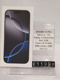 Iphone 16 Pro nuovo 1 TeraByte