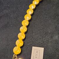 #bracciale giallo swarowsky 