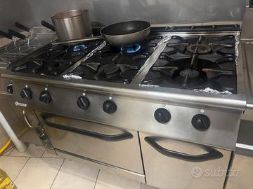 Cucina 6 fuochi