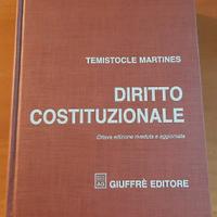 Libro di DIRITTO COSTITUZIONALE- Martines Giuffrè 