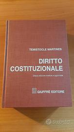 Libro di DIRITTO COSTITUZIONALE- Martines Giuffrè 