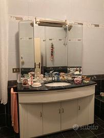 Lavabo con cassetto e specchiera