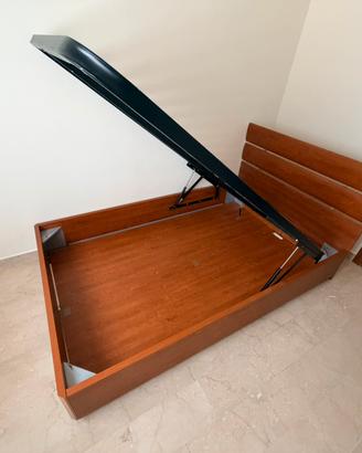 Letto contenitore 1 piazza e mezza