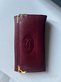 Cartier, portachiavi, 6 ganci,nuovo