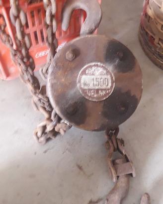 Paranco manuale a catena