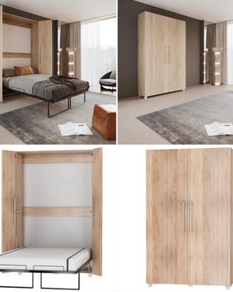 LETTO A SCOMPARSA 135x215cm
