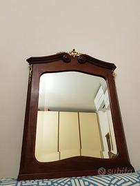 specchiera in noce  inizio 1900