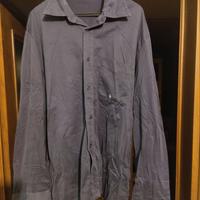 stone island camicia blu marino XL uomo cotone