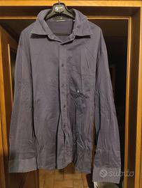 stone island camicia blu marino XL uomo cotone