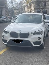 BMW X1 bianca diesel