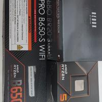 AMD Ryzen 5 7600+Pro b650s wifi+Noctua nf-p12 redu
