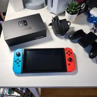 Nintendo switch con custodia