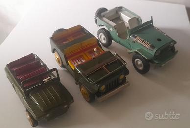 JEEP LATTA GIOCATTOLI EPOCA LOTTO