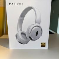 Cuffie wireless Max Pro microfono integrato nuove
