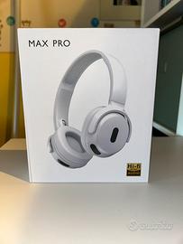 Cuffie wireless Max Pro microfono integrato nuove