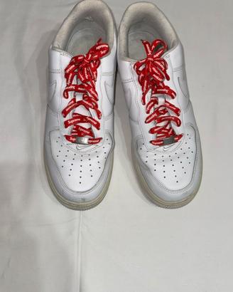 Supreme x nike air force 1 low white-43