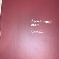 Libro agenda legale 2007