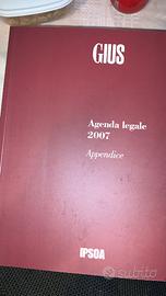 Libro agenda legale 2007