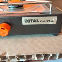 Fornello da campeggio.