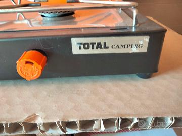 Fornello da campeggio.