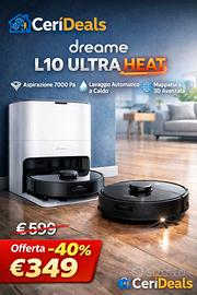 Dreame robot lavapavimenti L10s ultra heat