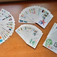 Lotto 70 buste FDC San Marino ed. Venetia