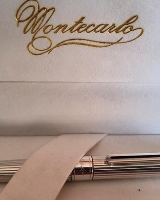 penna MONTECARLO IN ARGENTO MASSICCIO 925