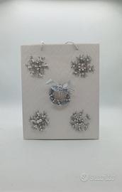 SALDI! SVENDITA! 6 Borse natalizie decorate a mano