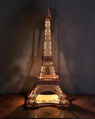 Modellino Torre Eiffel con luci led